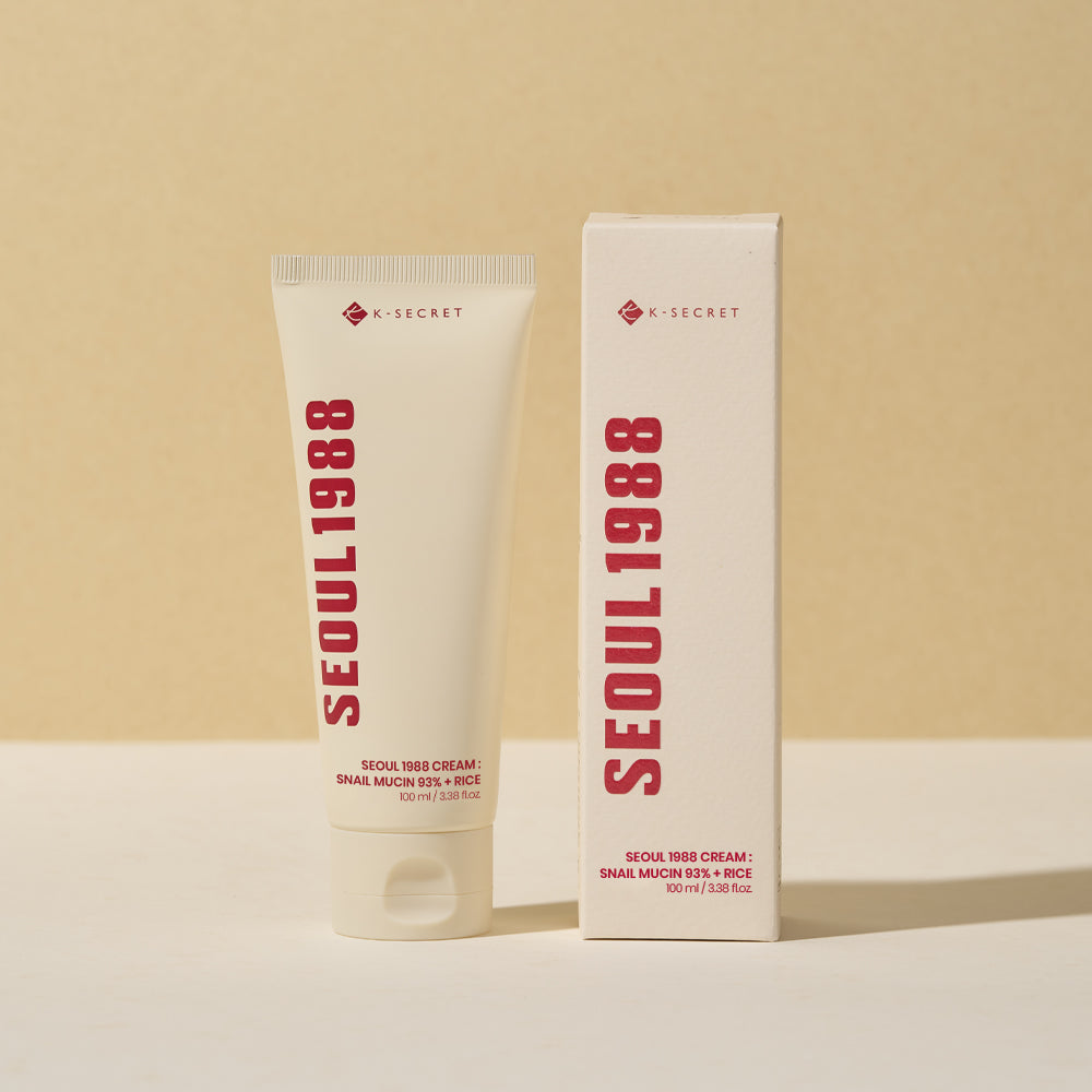 Seoul 1988 Cream Snail Mucin 93% + Rice