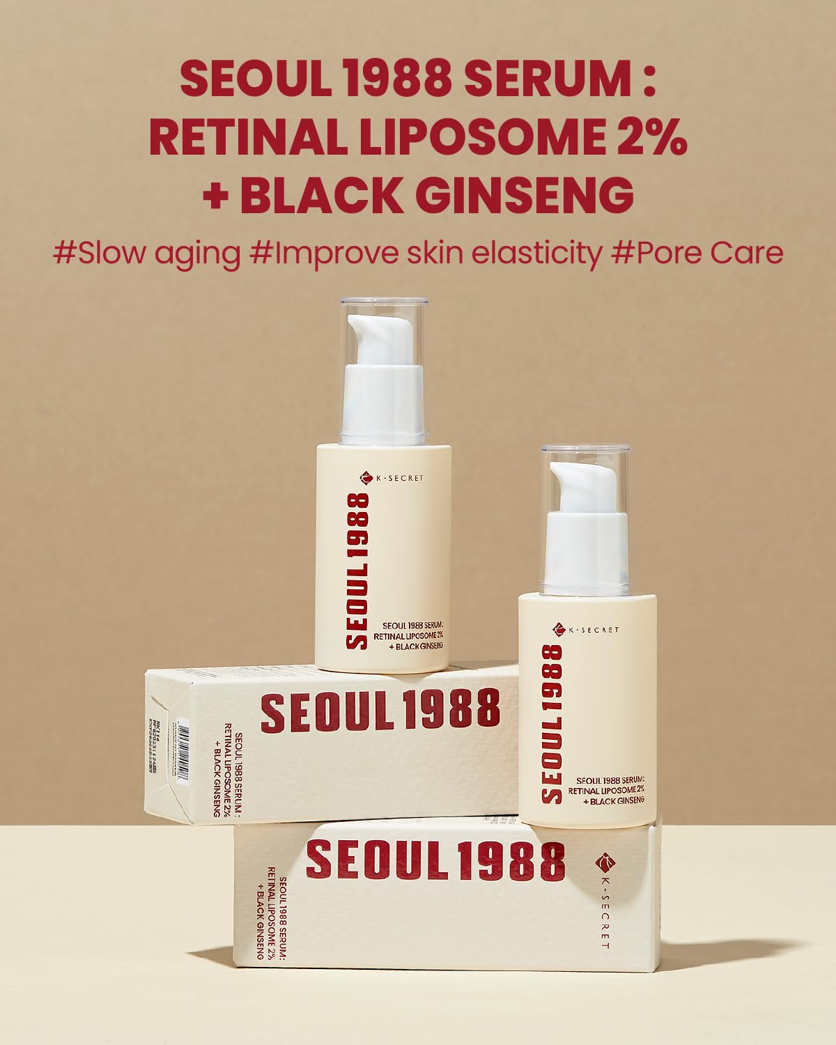 SEOUL 1988 Cream: Retinal Liposome 1% + Fermented Rice