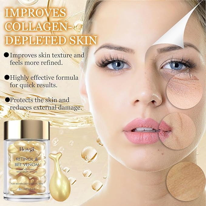 Hoygi - Retinol & Bee Venom Line Capsules (Original)
