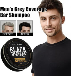 EAST MOON - Black Soap Bar Shampoo