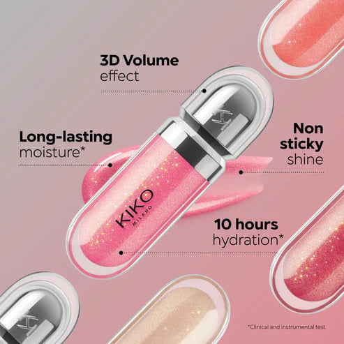 KIKO MILANO - 3D Hydra Lipgloss (Original)